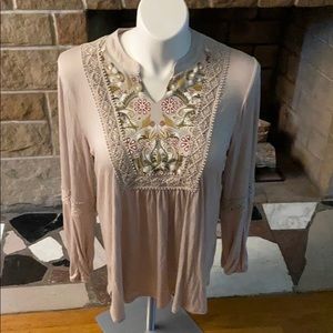 NWT Style&Co Boho/peasant top
